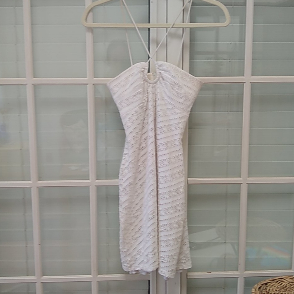 Vintage Halter Mini Dress